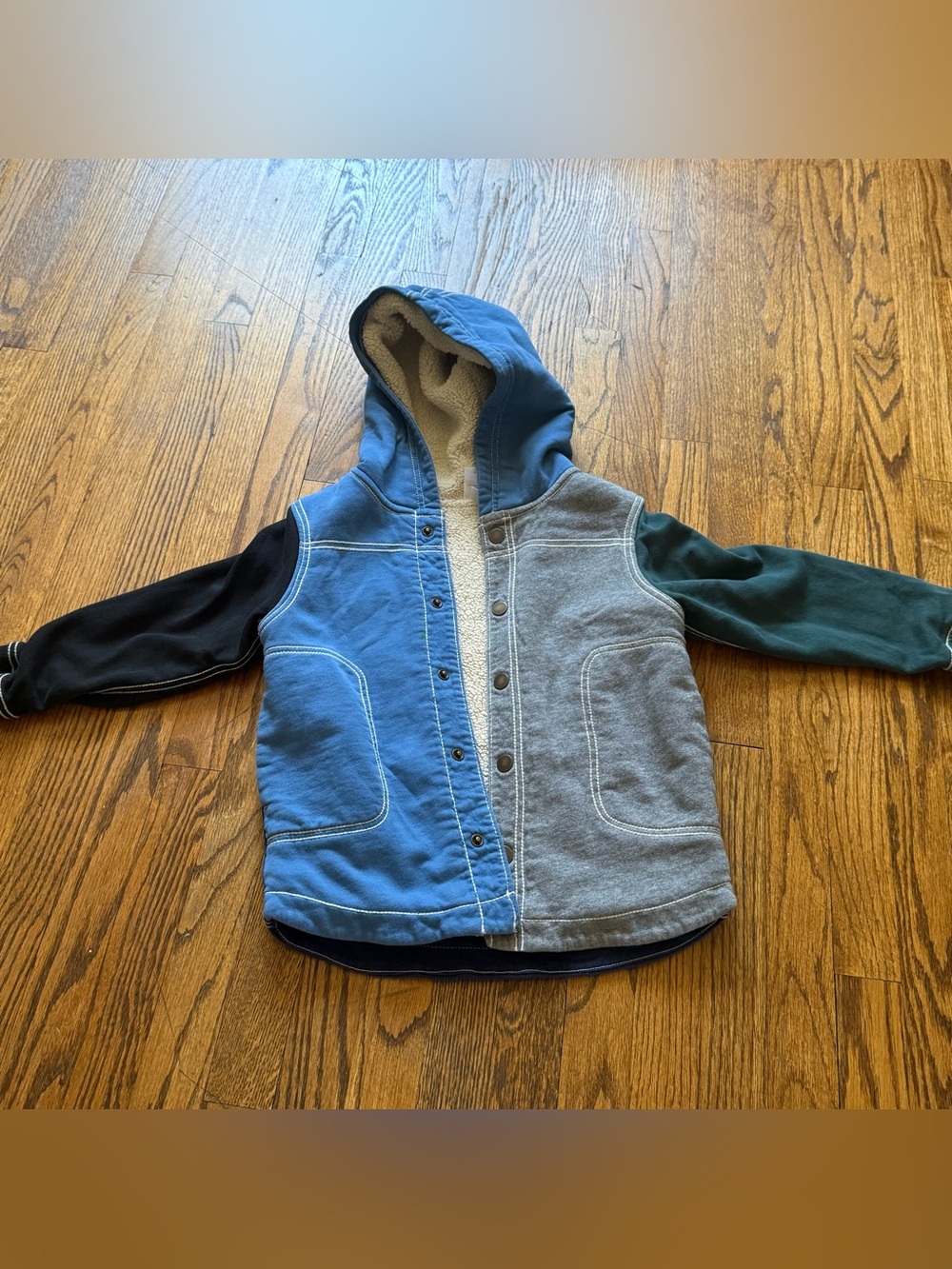 Kids Sherpa-Lined Hooded Jacket